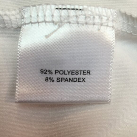 Peter Millar Polo Shirt Mens L Summer Comfort White Polyester/Spandex Golf Shirt - Picture 8 of 8